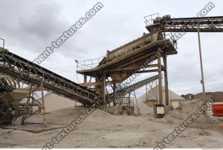 Photo Textures of Background Gravel Quarry